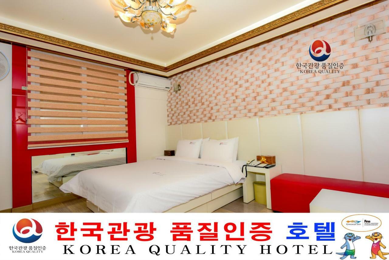 Gwangju Queen Hotel Gwangju Metropolitan City Bagian luar foto